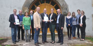 Studierende des Masterstudiengangs Regionalmanagement und Wirtschaftsf&ouml;rderung pr&auml;sentiere