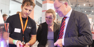 Daniel Freier, Optical Engineering/ Photonics-Student (MSc) an der HAWK in G&ouml;ttingen erkl&auml;