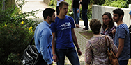 Studierende zwischen Mensa und Billerbeck