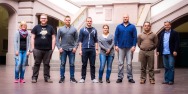 Hannes Frischat mit Studierendengruppe WiSe 2015/2016